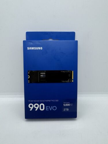 Samsung 990 Evo 2TB NVMe PCIe M.2 2280 Internal SSD MZ-V9E2T0B/AM