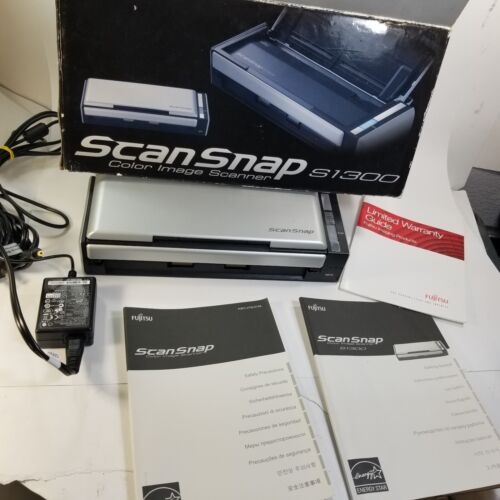 Fujitsu ScanSnap S1300i Duplex Color Document Scanner