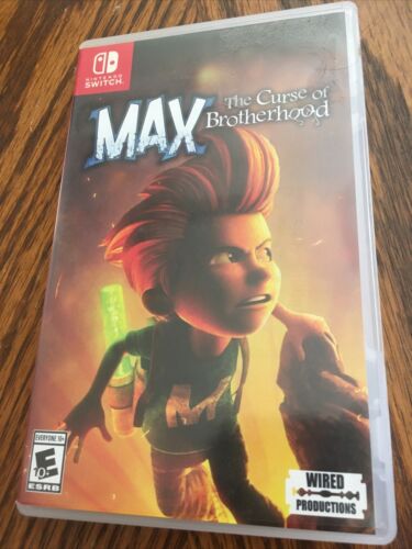 (MA2) Max: The Curse of Brotherhood (Nintendo Switch, 2018) Tested