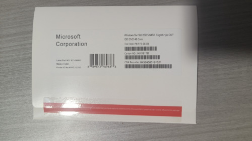 New Microsoft Windows server 2022 Standard 48 Core License unlimited User CALs