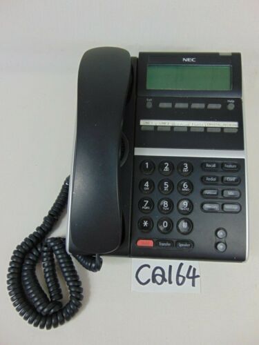 NEC DESKTOP BUSINESS TELEPHONE PHONE DT400 SERIES DT 400 DTZ-6DE-3 BLACK