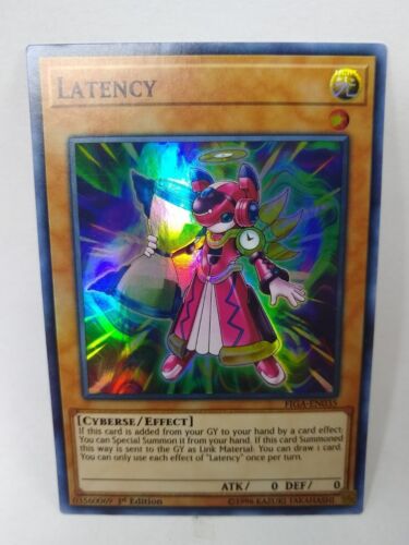 YU-GI-OH! Latency. FIGA-EN035. 1st Edition Super Rare Card. TCG CCG Yugioh