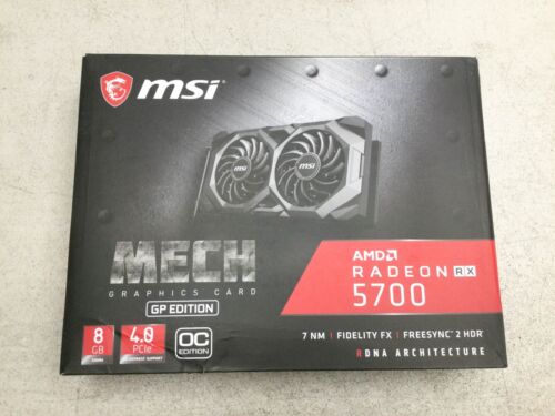 MSI AMD Radeon RX 5700 MECH GP OC 8GB GDDR6 Graphics Card RX5700