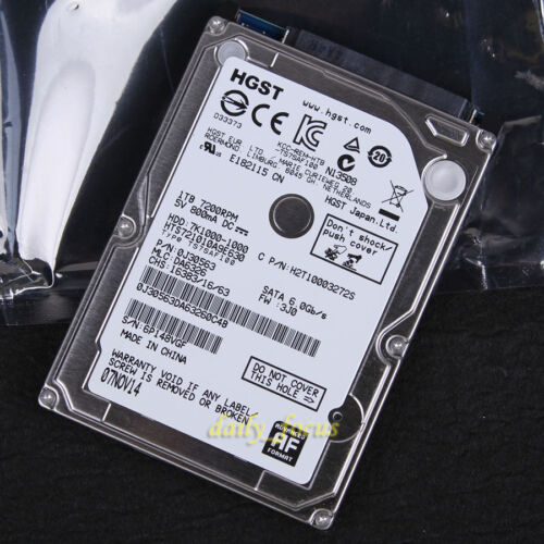 HTS721010A9E630 – HITACHI 1 TB 2.5″ 7200 RPM SATA Hard Disk Drive HDD