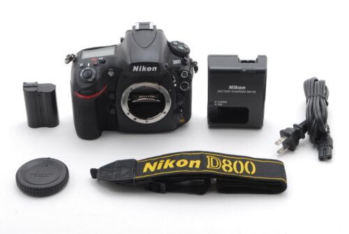 【N MINT+++ S/C 16857】Nikon D800 36.3MP Digital SLR DSLR Camera Body From JAPAN