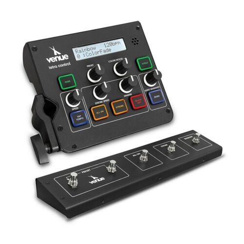 Venue Light Conductor Intuitive DMX Controller and Footswitch Black