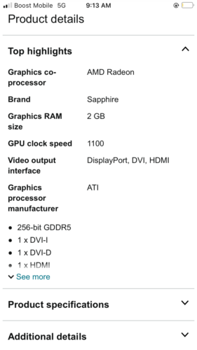 saphire 11217-02 graphics card