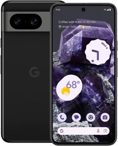 Google Pixel 8 128GB Black – Unlocked – Original Open Box