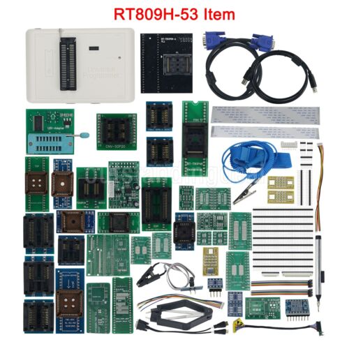 RT809H-53 Item Universal IC Programmer EMMC-Nand FLASH Programmer + 53 Items ot2