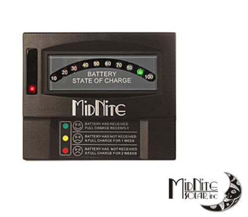 Midnite Solar MNBCM Battery Capacity Meter Auto-sensing for 12, 24, 36, & 48 V