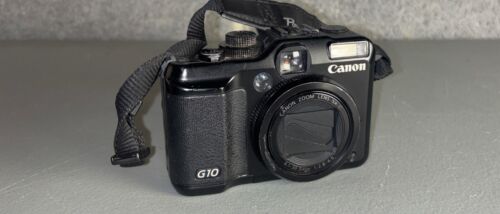 Canon PowerShot G10 14.7MP Digital Camera –  Parts or Repair