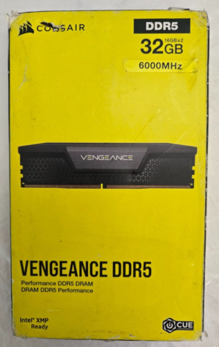 Corsair Vengeance 32GB (2x16GB) DDR5 6000MHz #CMK32GX5M2D6000C36 Computer Memory