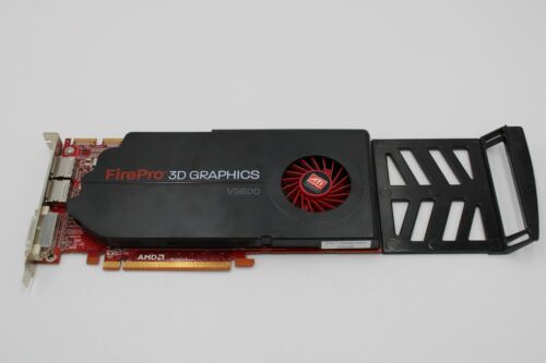 AMD FirePro V5800 1GB GDDR5 Graphics Card Video Card GPU DVI Dual DP 608888-001