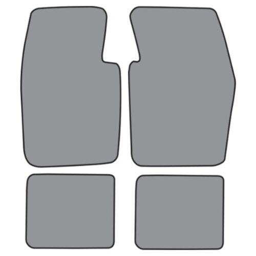 Floor Mats for 1974 Plymouth Cuda (FM692F FM18R) Cutpile 4Pc