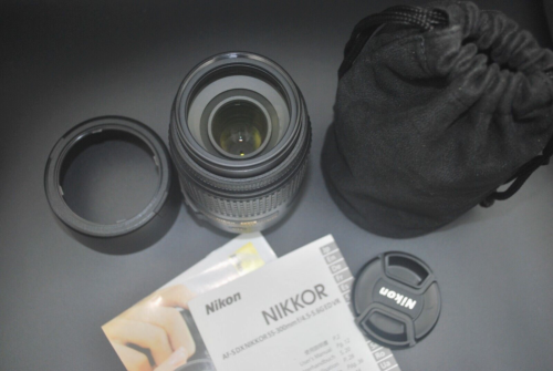 Nikon AF-S DX NIKKOR 55-300mm f/4.5-5.6G ED VR Lens With Case [1 day shipping]