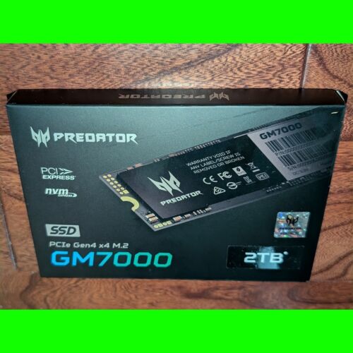 Acer Predator GM7000 2TB NVMe Gen4 Gaming SSD, M.2 2280, Up to 7400MB/s