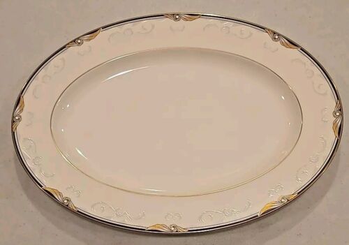 Noritake – Sunswept 9781 – Oval Platter(s) – 14 1/4″ inch.  Preowned. Quantity 1