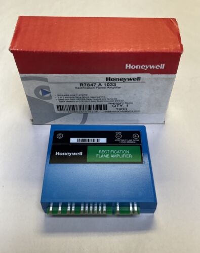 HONEYWELL,R7847A1033,RECTIFICATION FLAME AMPLIFIER NEW