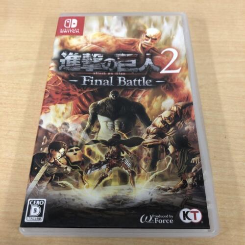 Attack on Titan 2: Final Battle Nintendo Switch Japan game used