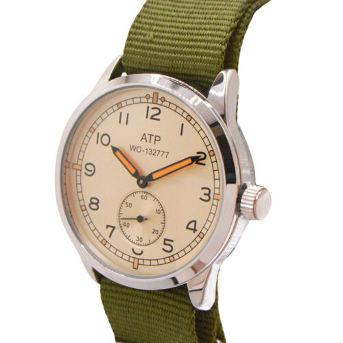 Ailager® British ATP Service Watch – Presentation Gift Box – Military Style Army