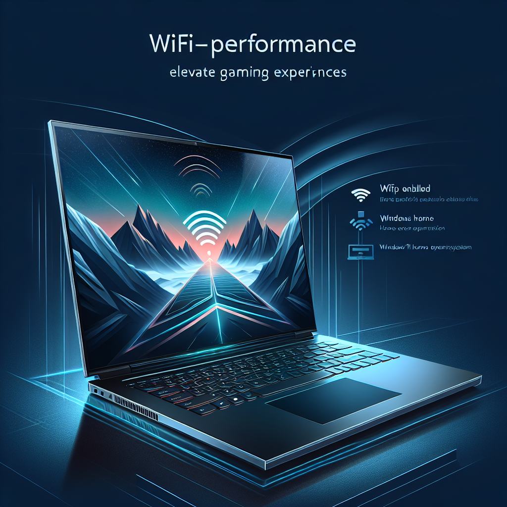 Upgrade Your Gaming Experience with the A13VE-083US Laptop: WiFi-Ready and Windows 11 Home