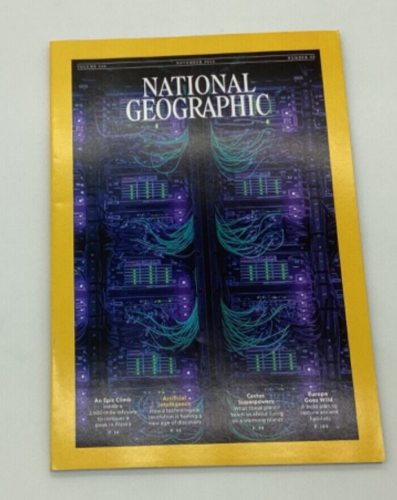 National Geographic Magazine (November 2024 Issue) Artificial Intelligence