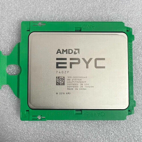 AMD EPYC 7402P CPU 2.8GHz-3.35GHz TDP-180W Dell lock 24Core 48Thread SP3