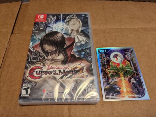 LIMITED RUN GAMES BLOODSTAINED CURSE OF THE MOON 2 – Nintendo Switch BRAND NEW