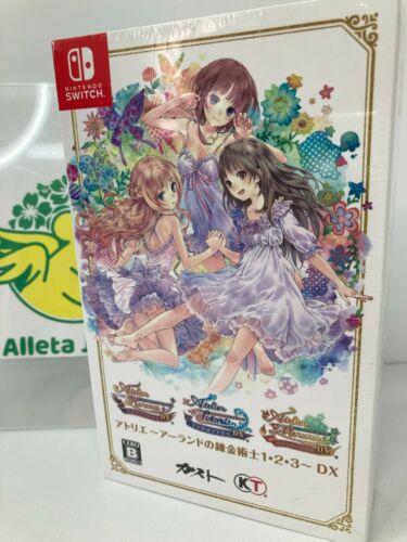 Atelier Alchemist Of Arland 1 2 3 DX Nintendo Switch Limited Design Video Game