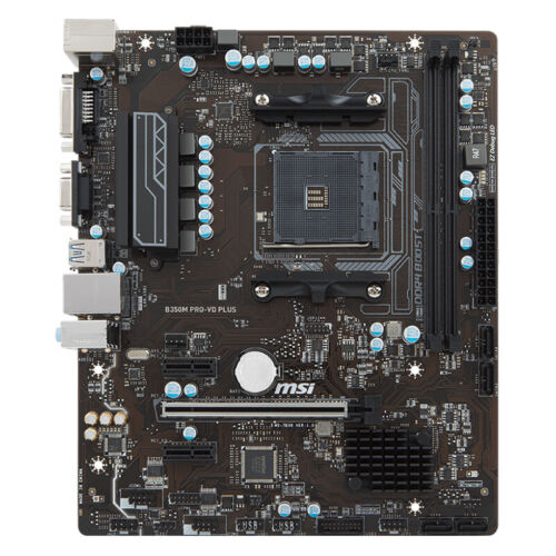 For MSI B350M PRO-VD PLUS Motherboard AMD AM4 DDR4 M-ATX Mainboard