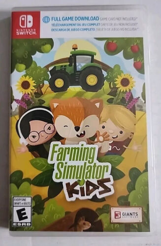 Farming Simulator Kids (Code in Box) – Nintendo Switch (Nintendo Switch)NEW SEAL