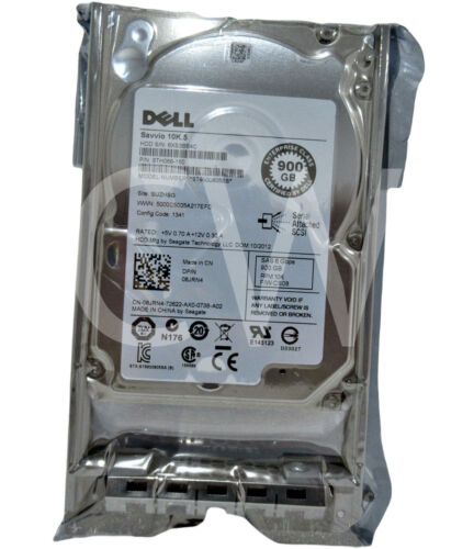 0-HOURS Dell 8JRN4 08JRN4 ST9900805SS 900GB 10K RPM 6Gb/s 2.5″ SAS Hard Drive