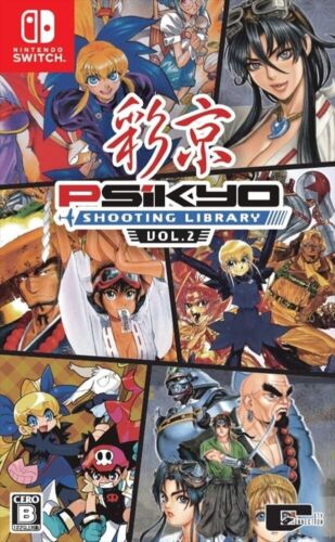 Psikyo SHOOTING LIBRARY Vol.2 (Nintendo Switch,2019) English sup from Japan