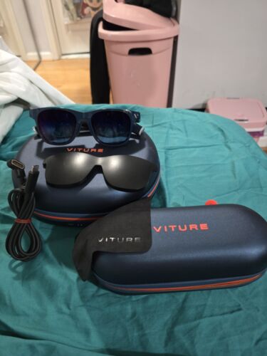 Viture One XR/AR Glasses  And Neckband with charge Case Included Bundle