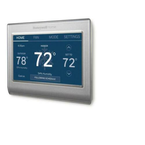 Honeywell RTH9585WF1004/W Home Wi-Fi Smart Color Programmable Thermostat, Gray