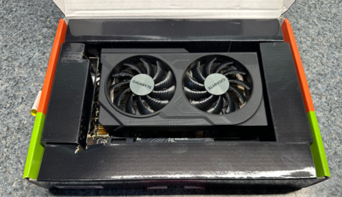 Gigabyte – GeForce RTX 4060 WINDFORCE OC 8G GPU GV-N4060WF2OC-8GD Graphics Card