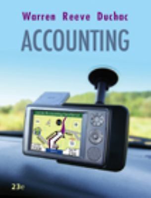 Accounting by Carl S. Warren, James M. Reeve and Jonathan Duchac, 24th Edition