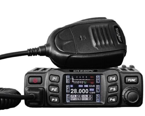 Stryker SR-94HPC 10 Meter Amateur Ham Mobile 45w Compact Slim Radio Color LCD