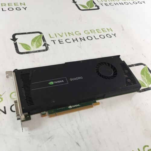 Nvidia Quadro 4000 2GB GDDR5 2xDisplay 1xDVI Graphics Card Dell P/N: 0731Y3