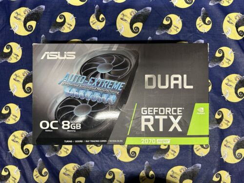 ASUS NVIDIA GeForce RTX 2070 8GB GDDR6 Graphics Card (DUALRTX2070SO8GEVO)