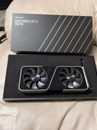 NVIDIA GeForce RTX 3070 Founders Edition 8GB GDDR6 Graphics Card – BARELY USED!