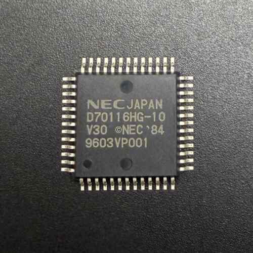 NEC D70116HGC-10-3B6 CPU V30 8086 Processor QFP52 10MHz Microprocessor D70116