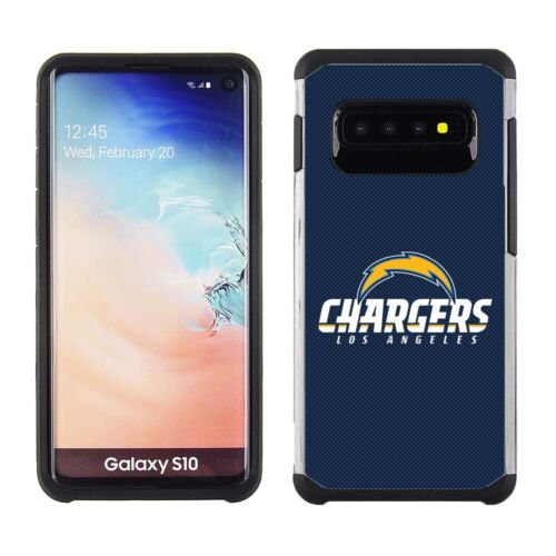 PBG NFL Los Angeles Chargers Textured Case for Samsung Galaxy S10