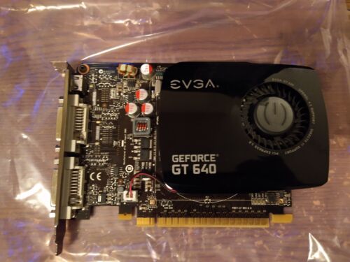 Nvidia EVGA GeForce GT 640 2GB Flashed for Apple Mac Pro EFI Boot Single Slot