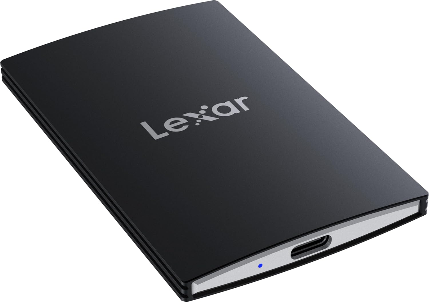 Lexar 2TB SL500 Portable SSD, Up to 2000MB/s Read, Compatible w/Type-C Laptops, iPhone 15, Smartphones, Tablets, PS5, Xbox, USB 3.2 Gen 2×2, Slim and Lightweight, External SSD (LSL500X002T-RNBNU)