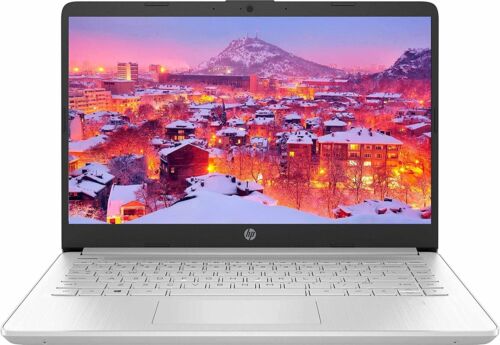 Newest HP 14” HD Laptop AMD Ryzen 3 3250U 16GB RAM 1TB SSD Win11 (Silver)