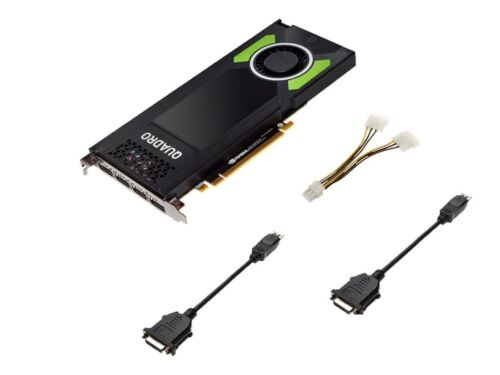 8GB PNY VCQP4000-BLK Quadro P4000 4x DP PCI-E 3.0 x16 VCQP4000 Graphics Card