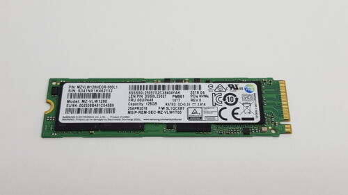 Samsung MZ-VLW1280 PM961 128 GB NVMe M.2 80mm Solid State Drive