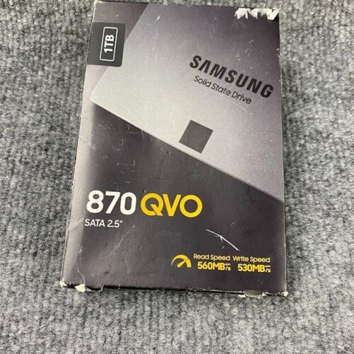 Samsung 870 QVO Series 1TB SATA III 2.5″ Internal SSD MZ-77Q8T0