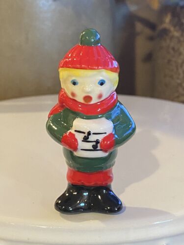 NEW Nora Fleming Mini A287 FA LA LA CHRISTMAS CAROLER Platter Charm